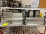 49 Stainless Steel Steam Pans, 1/2 and 1/3 Size, Various Depths