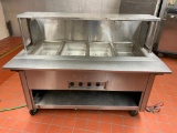 Delfield Model SE-H4 Electric 4-Well Steam Table Hot Food Buffet