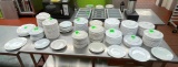 Large Group of Restaurant China, See Images for Sizes and Quantity