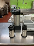 Air Pot, Stand and 2 Carafes