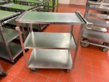 Lakeside Stainless Steel Utility Cart, 27in x 18in x 35in