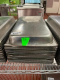 Lot of 25 Full-Size Steam Table Pans, 2.5in Depth