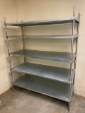 Metro NSF Stationary Dunnage Storage Shelving Unit, See Image for Height/Width
