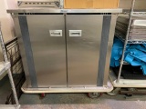 SECO Stainless Steel Mobile Food Distribution Cart