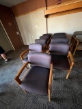 9 Matching Lobby Chairs, Sold All One Money