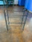 Stationary Metal Shelving Unit, NSF, Black, 31in x 23in x 13in