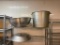 Huge Stainless Steel Bowl and Perforated Stock Pot & Large Lid, See Images for Sizes