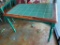 Farm House Table, Tile Top Table, 48in x 30in x 30in