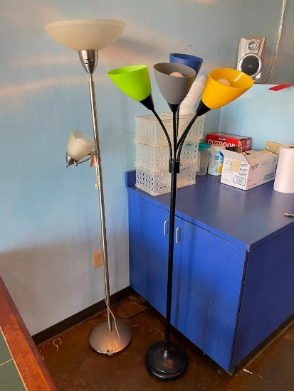 Two Floor Lamps