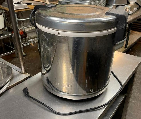 AMKO Electric Rice Warmer Model SEJ-22000 - Clean, Capacity 21 Liters