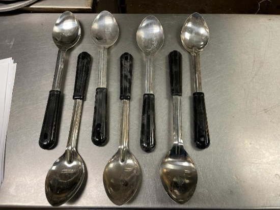 Lot of 7 NSF Serving Spoons