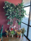 Artificial Plants, Flowers, Vases