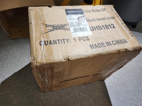 New In Box Regency Hand Sink