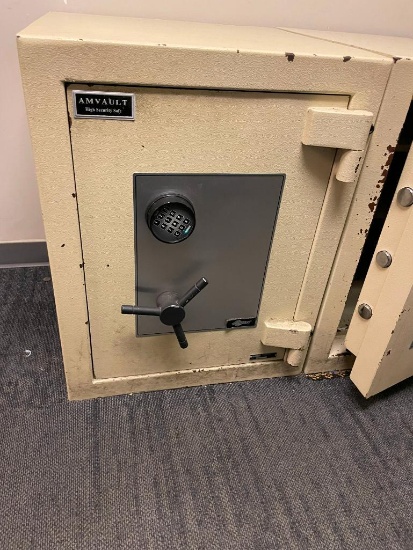 AMVAULT High Security Safe w/ Crank Arm & Digital Keypad, 32in x 25.5in x 24in w/ Combo
