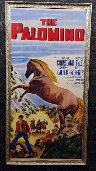 1940's / 1950's Three Sheet Vintage Movie Poster, Framed - The Palomino