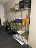 Chrome Dunnage Shelving Unit, NSF, Metro, See Images for Measurements