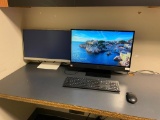 Dell AMD A9 Inspiron 3475 AI0 Series All-In-One Computer w/ Extra Monitor