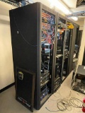 Lot of 4 Audio Cabinets (NO COMPONENTS INCLUDED)