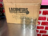 Lagunitas Mason Jar Beer Glasses, 15 Glasses