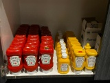New Ketchup and Mustard by Heinz 46 Bottles