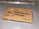 New In Box Regency 16 Gauge Wall Shelves 24