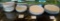 Group of Restaurant China Plates, Bowls, See Images for Sizes and Quantities