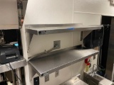 Lot of 2 ELKAY Wall-Mount Stainless Steel Shelves, 36in x 12in