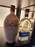 2 Bottles, Rum Chata, Camarena Tequila, 1 Liter