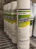 5 Cans, Keystone Aerosol Insecticide