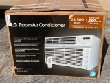 LG Room Air Conditioner, Fit Windows 29in x 41in W x 19in H, Room 1,560 sq ft