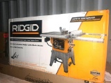 Ridgid 10in Professional Cast Iron Table Saw, 13 Amp Induction Motor w/ Blade Brake, 30in Rip