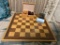 Wooden Chess Board w/ Chess Pieces Set