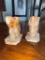 Carved Stone Native American Bookends