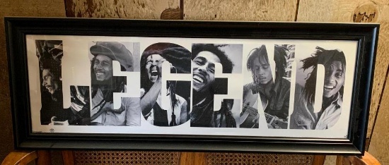 Bob Marley Legend Framed Poster
