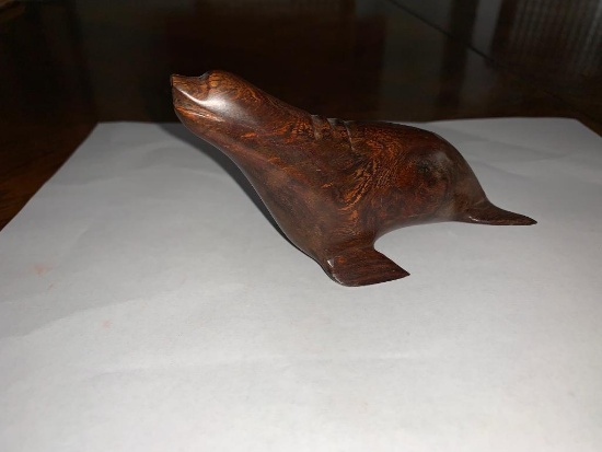 Ironwood Carved Seal