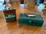 Trout Box and Flask