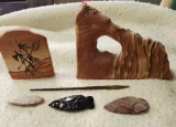 Native Pieces with Arrow Heads