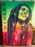 Bob Marley Print and Stamps