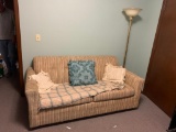 Coffee Table Couch and Lamp