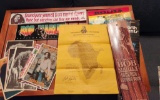 Bob Marley Signed Letter and Others Items