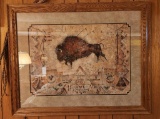 Bison Mural Picture