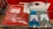 Soap Dispenser (New), 2 Soap Dispenser Refills, 1 New Large Bag Sanitizer