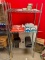 NSF Chrome Stationary Dunnage Shelving Unit, 16in x 28in x 63in