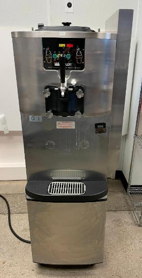 Taylor Model C707-33 Air-Cooled Soft Serve Ice Cream/Frozen Yogurt Freezer Machine w/ Mobile Base