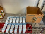 Lot of 12 Tubes of Taylor Lube, Heavy Duty Sanitizer Lubricant, 4oz Tubes, New