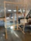 Lot of 2 Large Plexiglass Stands/Dividers, 1 Assembled, 1 Unassembled