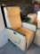 Commercial Treatment Recliner w/ Fold Down Arm, Button Back Release, Foot Rest