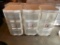 Lot of 3 Sterilite 3-Drawer Rolling Organizer Plastic Cabinets