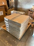 8 New Boxes of 24in x 24in Square High Traffic Carpet Tiles, 5.33 Yards/Box, Color: KADAI