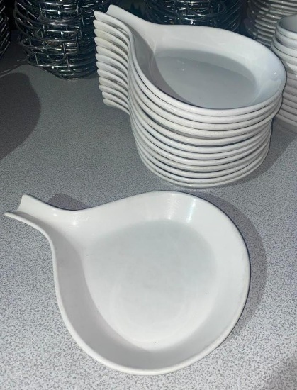 Lot of 12, 8-1/2in Fry Pan Server Dinnerware